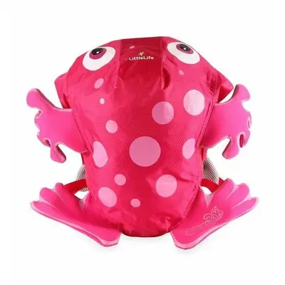 Rucsac impermeabil broscuta roz littlelife tnal12041