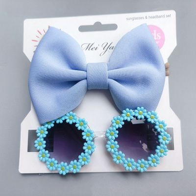 Set bentita si ochelari de soare - Blue Daisy MB1129-2
