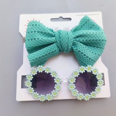 Set bentita si ochelari de soare - Green Daisy MD1129