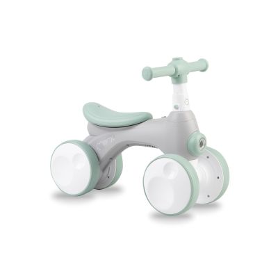 Bicicleta cu lumini, sunet si difuzor de balonase, Momi Tobis - Grey KRTROBI00043