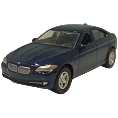 Masinuta die cast 7.5 cm, scara 1:60, bmw albastru - okegoki12073bmwal