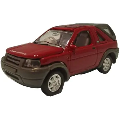 Masinuta die cast 7.5 cm, scara 1:60, land rover rosu - okegoki12073lrr