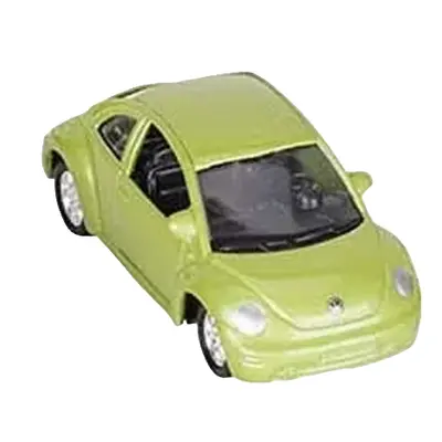 Masinuta die cast 7.5 cm, scara 1:60, volkswagen verde lime - okegoki12073vwv