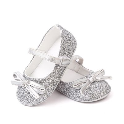Pantofiori argintii cu sclipici AMD2754-3-c1