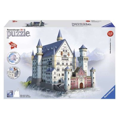 PUZZLE 3D CASTELUL NEUSCHWANSTEIN, 216 PIESE - ARTRVS3D12573