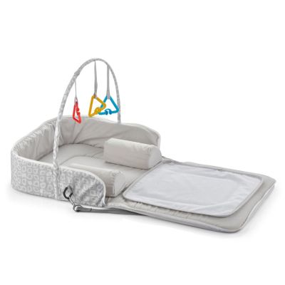 Geanta multifunctionala 3 in 1, BabyJem, 60x100 cm (Culoare: Gri) JEMbj_7712