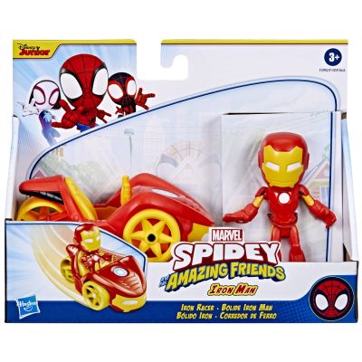 SPIDEY PRIETENII EXTRAORDINARI SET VEHICUL SI FIGURINA IRON MAN VIVF1459_F3992
