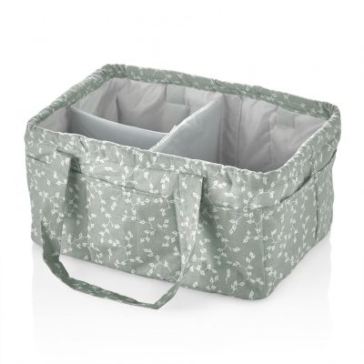 Geanta organizator pentru scutece si accesorii copii/bebelusi, BabyJem, 25x35 cm (Culoare: Gri) JEMbj_7952