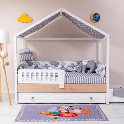 Lenjerie MyKids Montessori 6 Piese PS01 95x195 cm 00086581