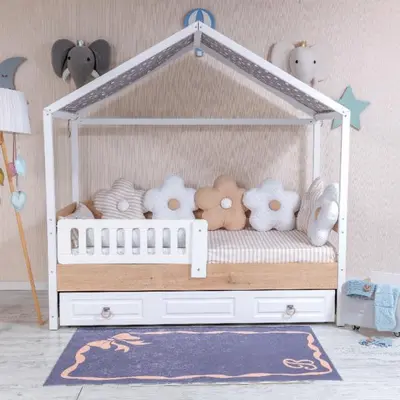 Lenjerie MyKids Montessori 9 Piese PS101 95x195 cm 00086578