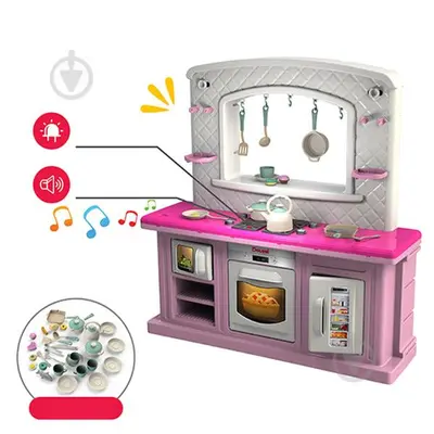 Bucatarie medie pentru copii 01480/10 Roz 00081895