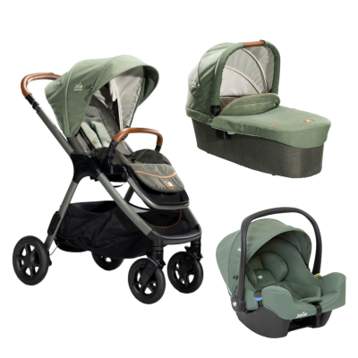 Carucior pentru copii multifunctional 3 in 1 finiti signature pine/laurel (carucior finiti pine+ landou ramble pine+ scoica i-snug laurel) bbbc1817calrl000trio