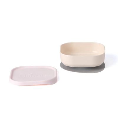 Bol pentru hrana bebelusi Miniware Snack Bowl, 100% din materiale naturale biodegradabile, Vanilla/Cotton Candy JEMmw_MWSBSVC