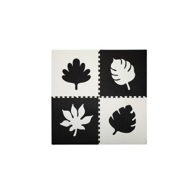 Covoras de joaca puzzle 120x120 cm Momi, Feli - Black KRTAKCE00028