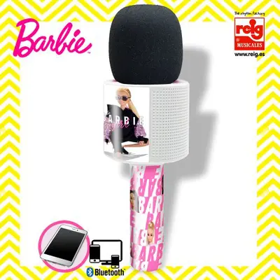 Microfon cu conexiune bluetooth barbie rg4419