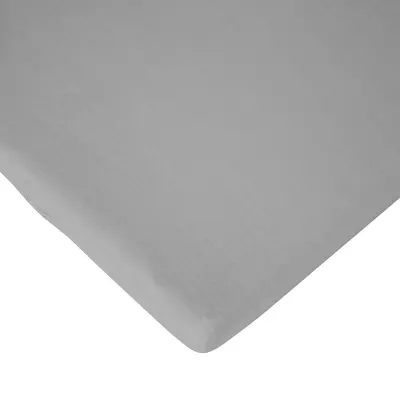 Cearsaf saltea 60x120 cm Childhome, Jerse Gri ERFCH-CCFI120JG