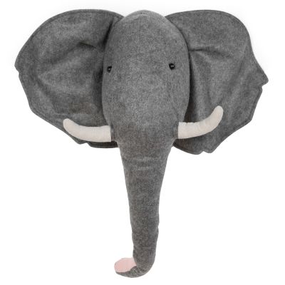 Decoratiune perete Childhome 15x28x36 cm, Elefant ERFCH-CCFELH