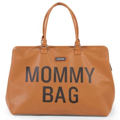 Geanta de infasat Childhome Mommy Bag piele ecologica Maro ERFCH-CWMBBLLBR