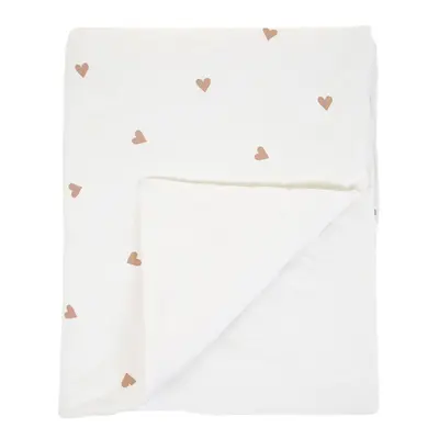 Paturica Childhome Jerse/Muselina 80x100 cm, Inimioare ERFCH-CCBLJOH