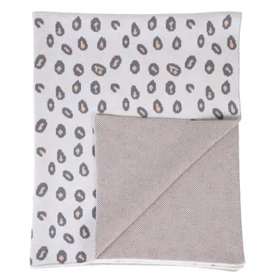 Paturica tricotata Childhome 85x70 cm, Leopard ERFCH-CCWBLLEO