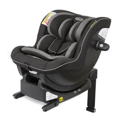 Scaun auto Graco Ascent i-Size Black + Baza Isofix ERFG8CB999BLCEU-B