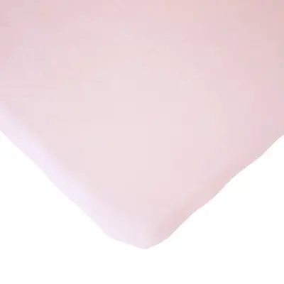 Cearsaf saltea 75x95 cm Childhome, Tricot Roz ERFCH-CCPMCTPOP