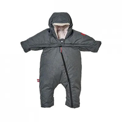 Combinezon Red Castle T-zip 0-6 luni Grey ERFRC0826156