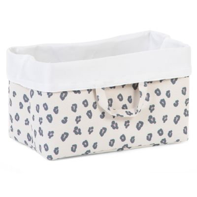 Cos depozitare panza Childhome 32x20x20 cm, Leopard ERFCH-CCCB20LEO