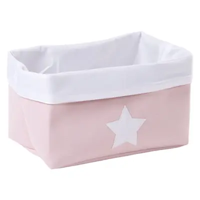 Cos depozitare panza Childhome 32x20x20 cm, Roz ERFCH-CCCB20PW