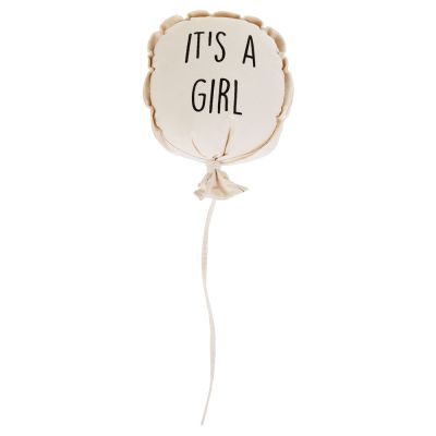 Decoratiune perete balon Childhome, 35x26x8 cm, Fata ERFCH-CCCBAG
