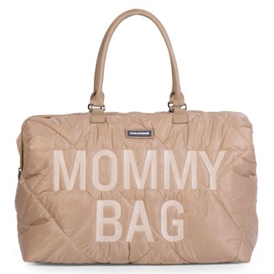 Geanta de infasat matlasata Childhome Mommy Bag Bej ERFCH-CWMBBPBE