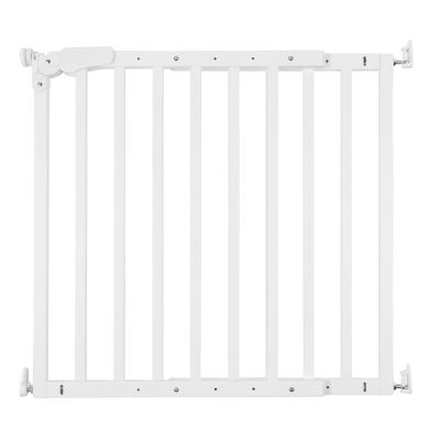 Poarta de siguranta lemn Childhome Maestro 73.5-104 cm Alb ERFCH-VHMAEW