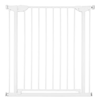Poarta de siguranta metal Childhome Eltra Doorgate Pressure 75-81 cm, Alb ERFCH-VHELTW