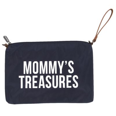 Poseta Childhome Mommy Clutch 33x23 cm Bleumarin ERFCH-CWMCNW