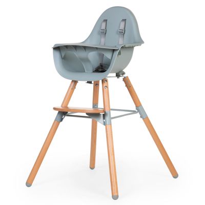Scaun de masa reglabil in inaltime Childhome Evolu 2 Natural/Menta ERFCH-CHEVOCHMI