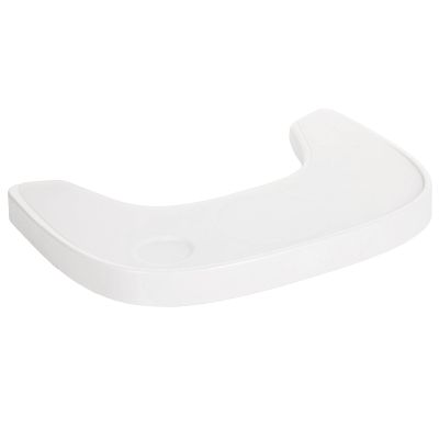 Tavita scaun de masa Childhome Evolu + Protectie din silicon, Alb ERFCH-CHEVOTSAW