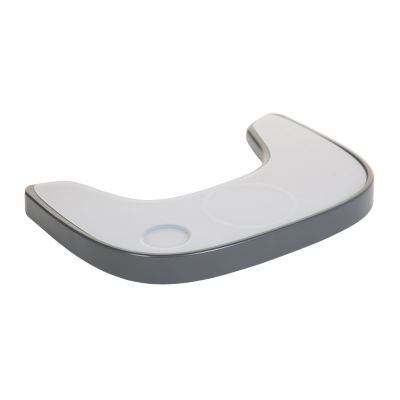 Tavita scaun de masa Childhome Evolu + Protectie din silicon, Antracit ERFCH-CHEVOTSAA