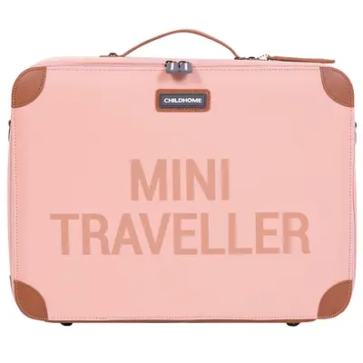 Valiza pentru copii Childhome Mini Traveller Roz ERFCH-CWSCKPC