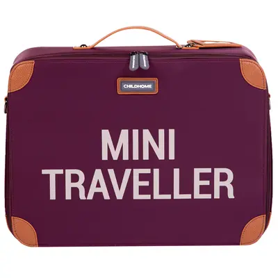 Valiza pentru copii Childhome Mini Traveller Visiniu ERFCH-CWSCKAU