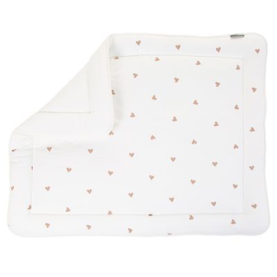Salteluta de joaca Childhome 75x95 cm Jerse/Muselina, Inimioare ERFCH-CCPMJOH