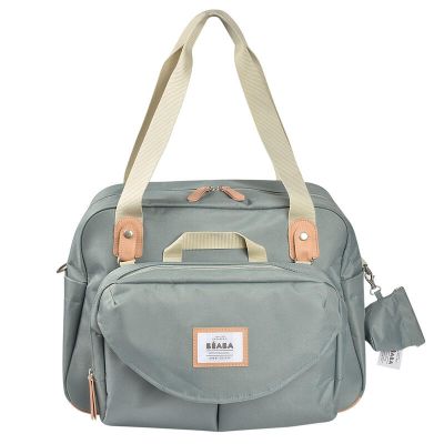 Geanta de infasat Beaba Geneva II Sage Green ERFB940271