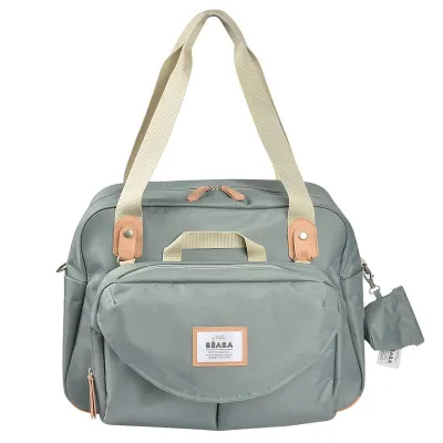 Geanta de infasat Beaba Geneva II Sage Green ERFB940271