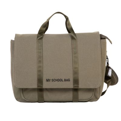 Ghiozdan Childhome My School Bag Kaki ERFCH-CWSBKA