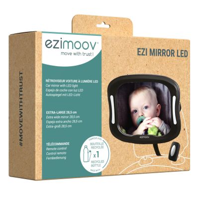 Oglinda retrovizoare cu Lumina LED Ezimoov, Eco friendly ERFEZ-1101