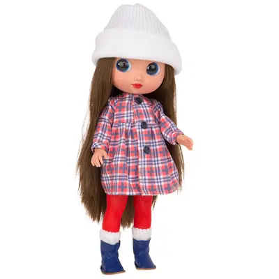 Papusa Arias Dunya Elegance 38 cm Red/Blue ERFA60652