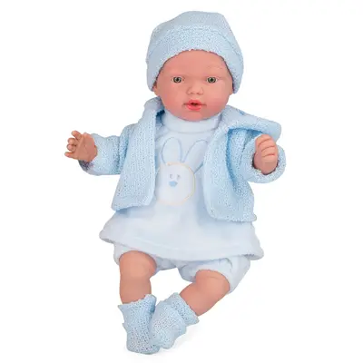 Papusa care plange Arias Hanne Elegance 28 cm Blue ERFA50245