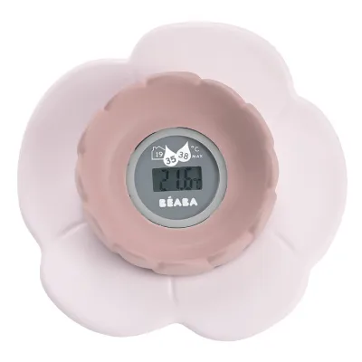 Termometru digital de camera si baie Beaba Lotus Old Pink ERFB920377