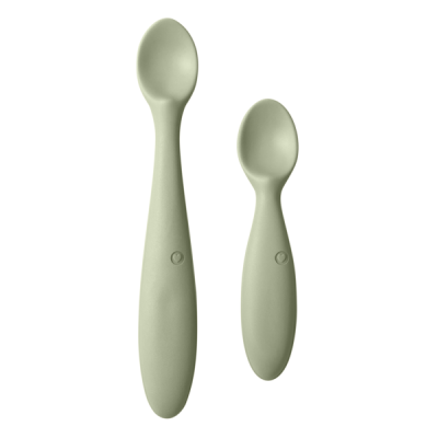 Bibs - set 2 lingurite, sage bbb4330250