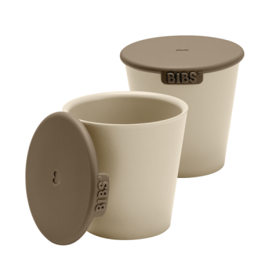 Bibs - set 2 pahare pentru bebe, vanilla bbb4310245