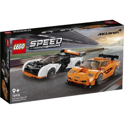 LEGO SPEED CHAMPIONS MCLAREN SOLUS GT SI MCLAREN F1 LM 76918 VIVLEGO76918